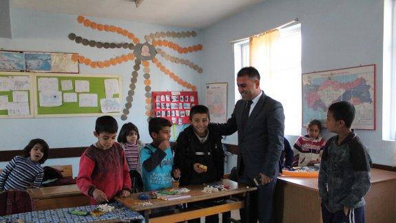 İlçe Milli Eğitim Müdürümüz Cihan BİRCAN Köy okullarımızdan Yatırtepe ilkokulunu ziyaret etti.