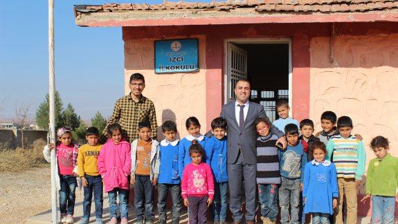 İlçe Milli Eğitim Müdürümüz Cihan BİRCAN Köy okullarımızdan İzci ilkokulunu ziyaret etti.