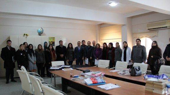 İlçe Milli Eğitim Müdürümüz Cihan BİRCAN Fatih Sultan Mehmet Anadolu Lisesini ziyaret etti.