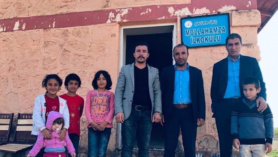 Şube Müdürlerimiz Aydın BEYTEKİN ve Ali ÇANKI Köy  okullarımızı ziyaret etti