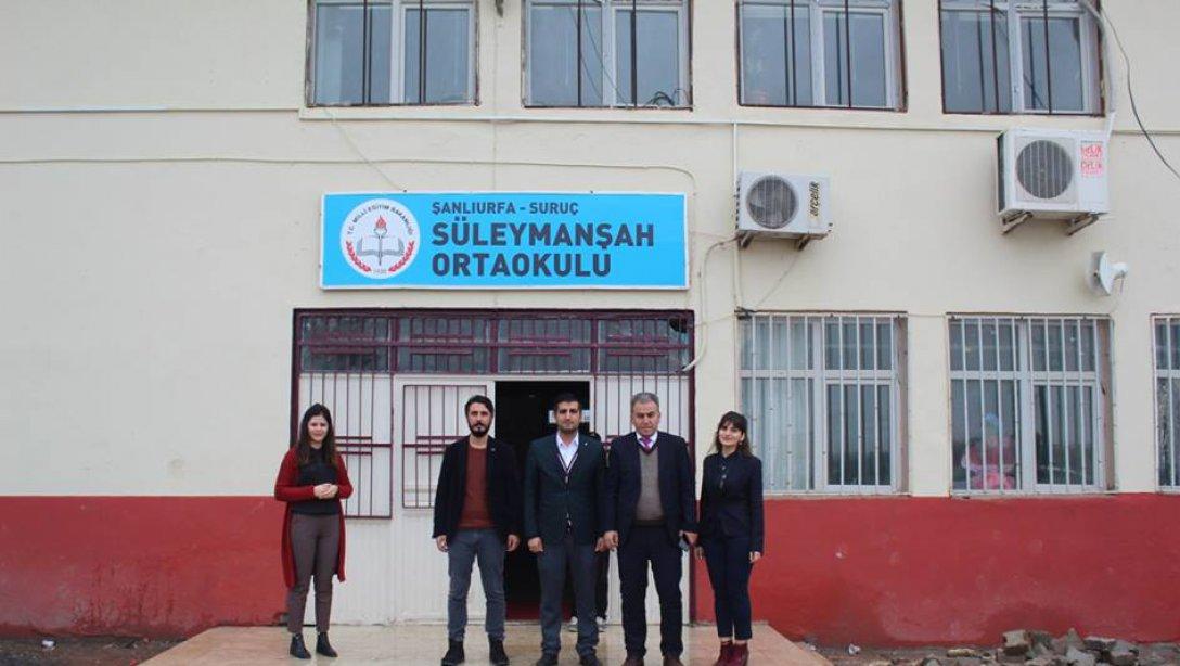 İlçe Milli Eğitim Müdürümüz Sayın Mehmet Han ÖZDEMİR okul ziyaretlerinde bulundu
