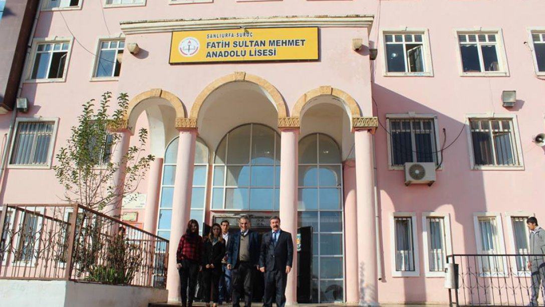 İlçe Milli Eğitim Müdürümüz Sayın Mehmet Han ÖZDEMİR İlçemiz Fatih Sultan Mehmet Anadolu Lisesini ziyaret etti