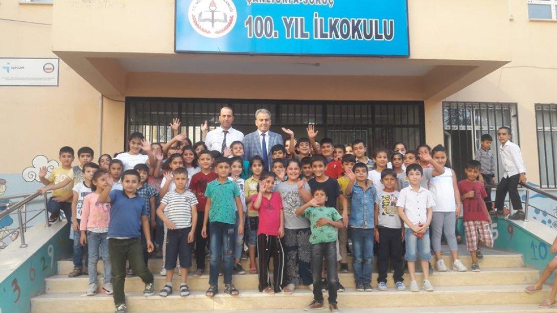 İlçe Milli Eğitim Müdürümüz Sayın Mehmet Han ÖZDEMİR Okul ziyaretleriyle öğretmen ve öğrencilerimizle bir araya geldi.