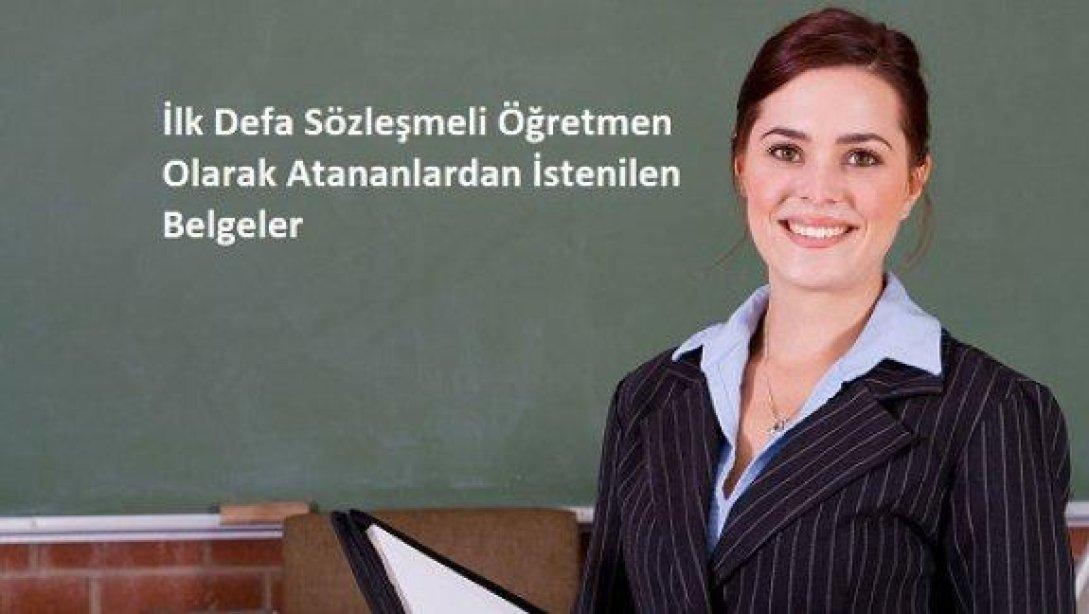 DEĞERLİ MESLEKTAŞLARIM İLÇEMİZE HOŞGELDİNİZ!     İlçemize Atanan Sözleşmeli Öğretmenlerin Dikkatine!                                                             